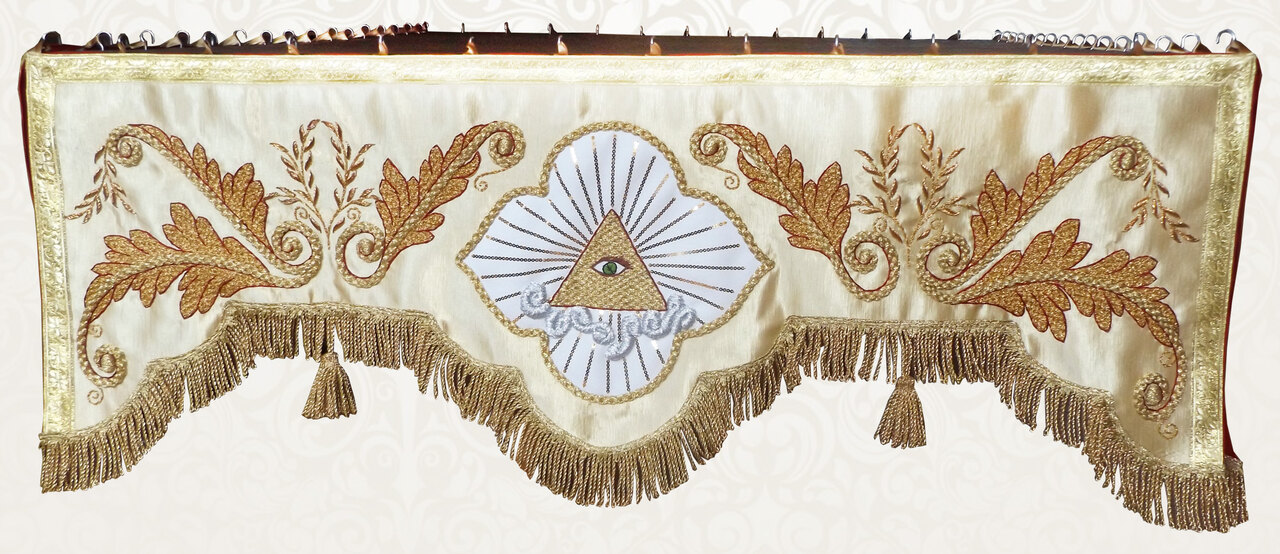 BALDACHIM PROCESYJNY - haft ręczny 2