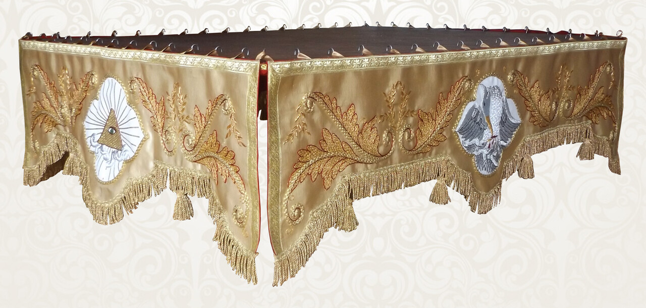 BALDACHIM PROCESYJNY - haft ręczny